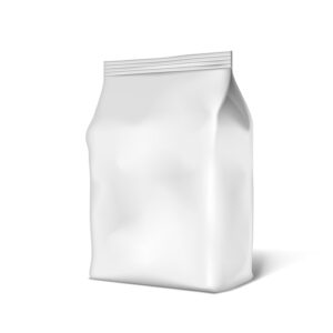 Realistic Foil Seal Bag Clear For Branding